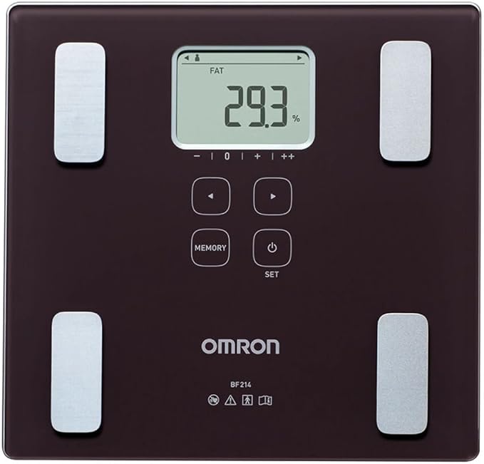  اومرون ميزان إلكتروني مع قياس نسبة الدهون  Omron Body Composition Measuring Scale BF214 .. BF214 