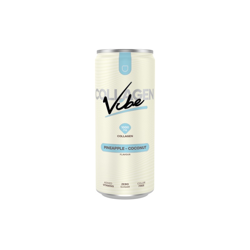  فيب مشروب كولاجين 330 مل اناناس - جوز الهند -COLLAGEN VIBE PINEAPPLE COCONUT 330ML 
