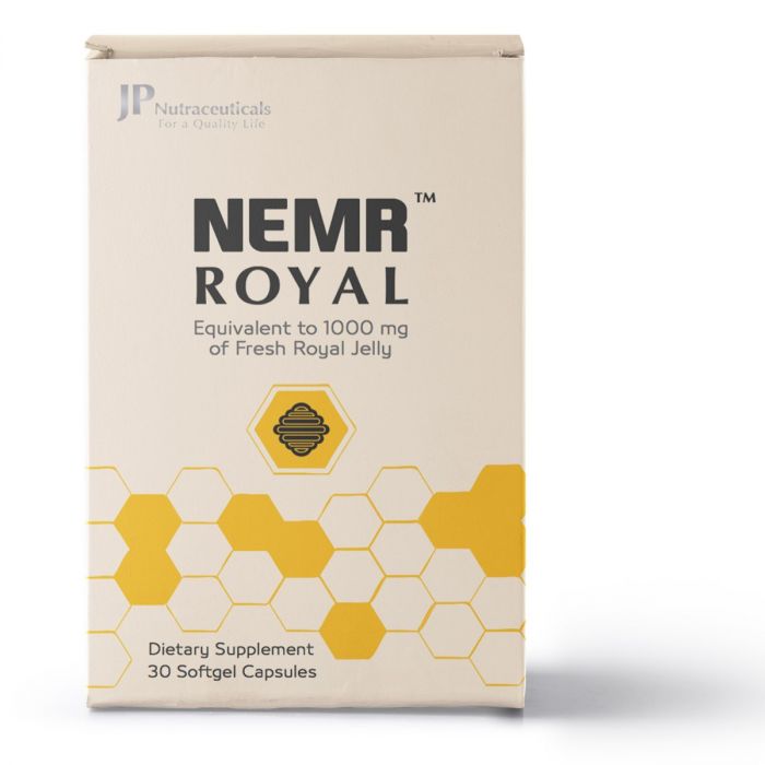  نمر، غذاء ملكات النحل، 1000 ملجم - 30 كبسولة-JP Nemr, Royal Jelly, 1000 Mg - 30 Capsules 