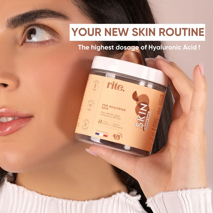  رايت قطع جيلاتينية للبشرة 60 قطعة - RITE SKIN GUMMIES 150G 