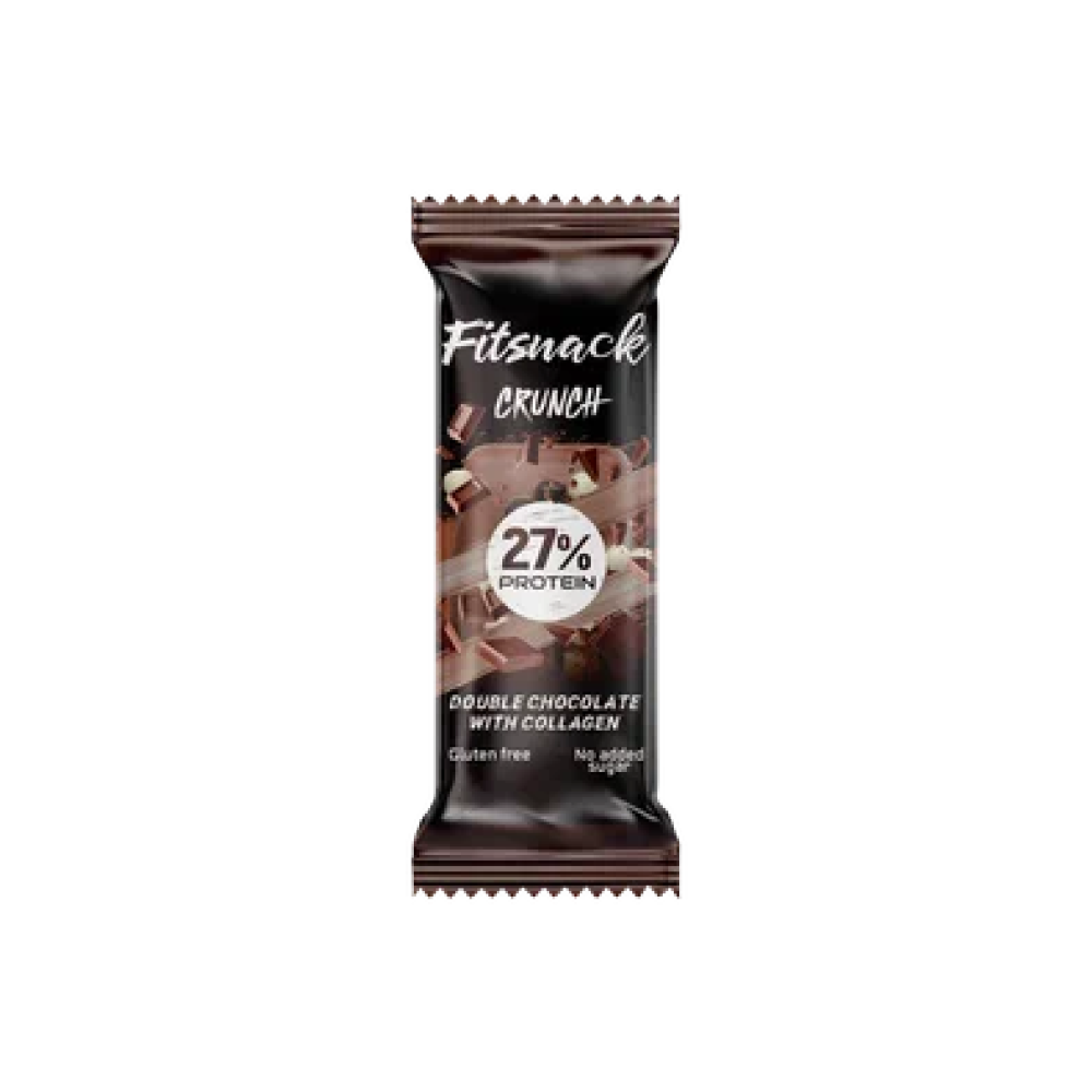  Fitsnack CRUNCH DOUBLE CHOCOLATE 27% 55g 