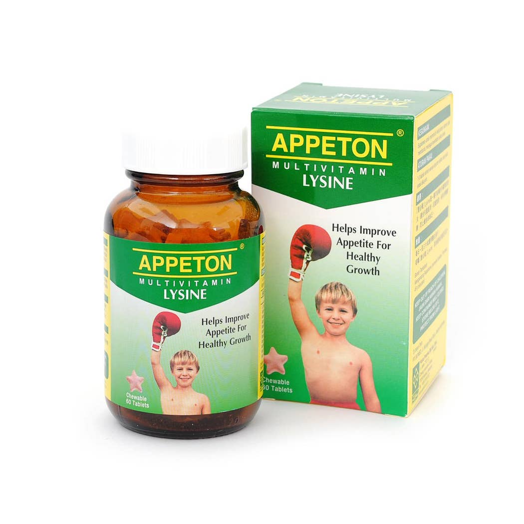  Appeton Multivitamin Lysine 60 Chewable Tablets 