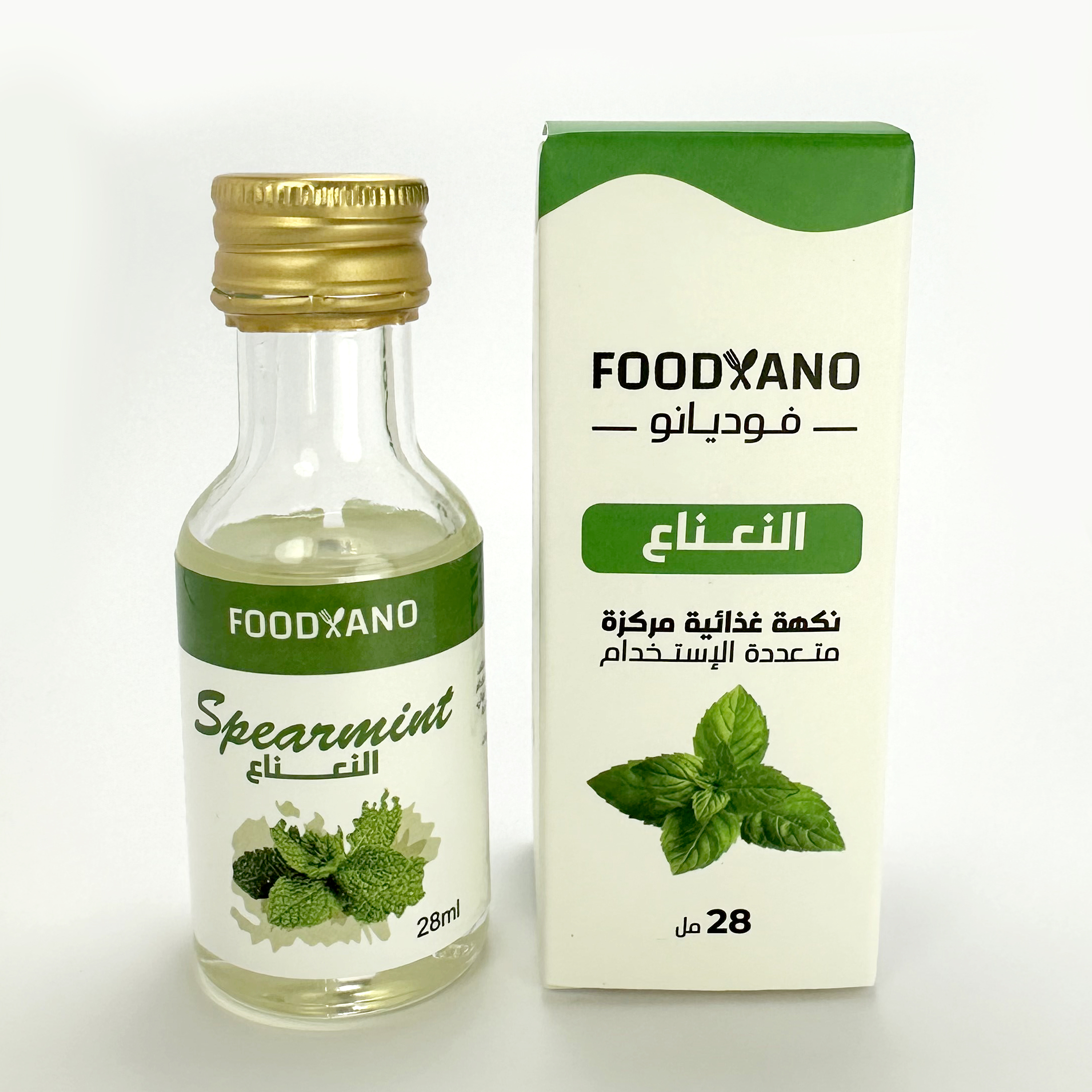  فوديانو نكهة النعناع 28 مل-FOODYANO SPEARMINT FLAVOR LIQUID 28ml 