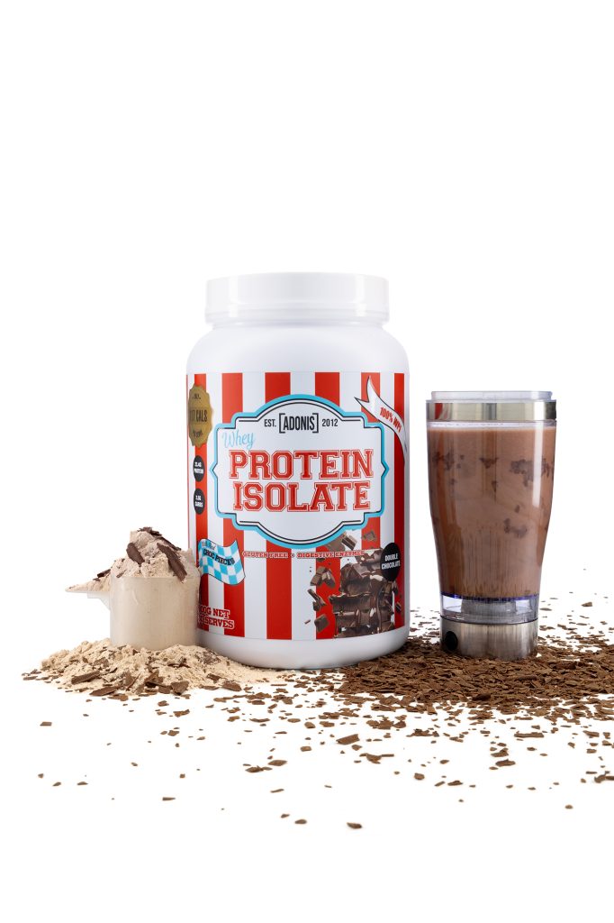  بروتينات مصل اللبن أدونيس جير معزولة بالشوكولاتة المزدوجة-Adonis Gear Whey Proteins Isolate Double Chocolate 