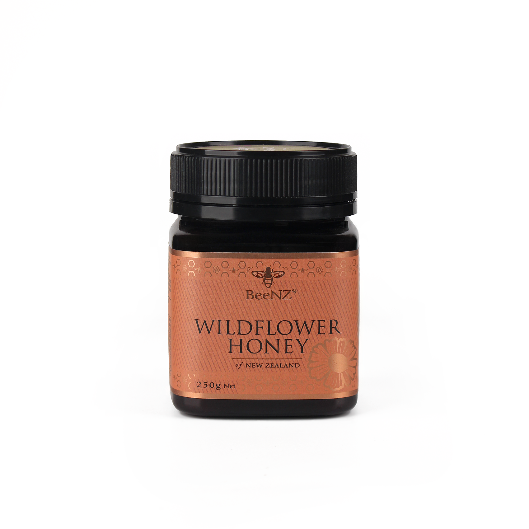  Wlidflower BeeNZ Honey 250 gm 