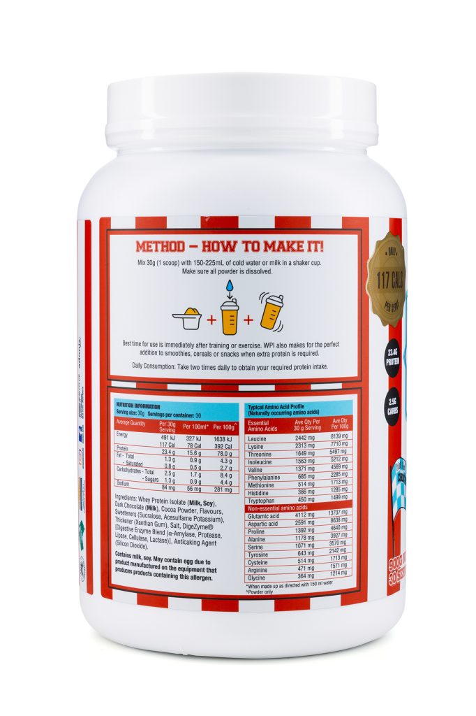  بروتينات مصل اللبن أدونيس جير معزولة بالشوكولاتة المزدوجة-Adonis Gear Whey Proteins Isolate Double Chocolate 