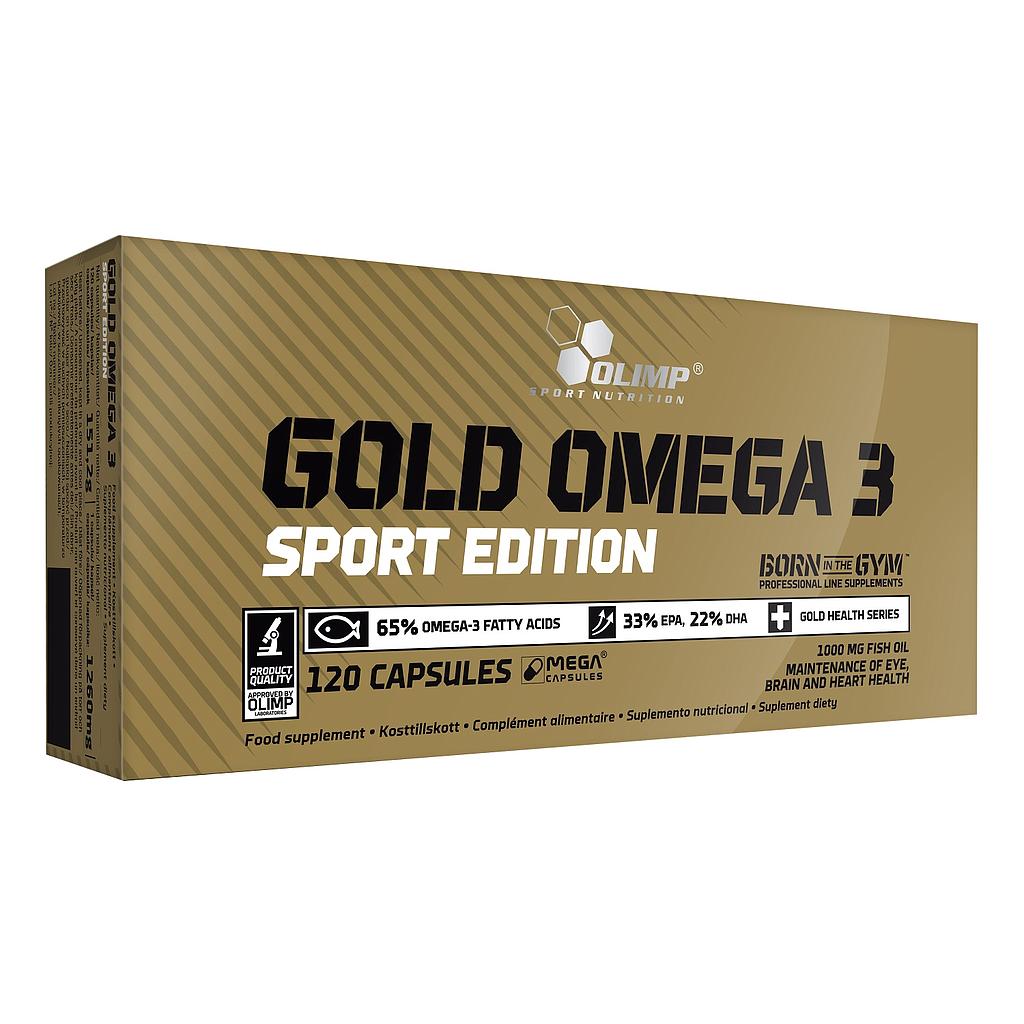  اوليمب قولد اوميقا 3 120 كبسولة-OLIMP GOLD OMEGA 3 SPORT EDITION 120 CAPS 