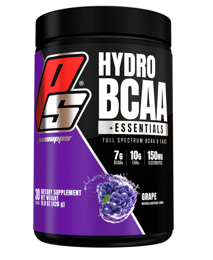  بروسوبس-هيدرو 7 جرام- 3جرام (BCAA)، 0سكر، 0 جرام كربوهيدرات ,4جرام EAAS، (30 حصة)-PROSUPPS - Hydro BCAA/EAAS,7g BCAAs, 3g EAAS, 0g Sugar, 0g Carbs, (30 Servings 