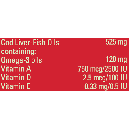  سفن سيز مرة باليوم 60 كبسولة-SEVEN SEAS ONE A DAY COD LIVER OIL 60 CAP 