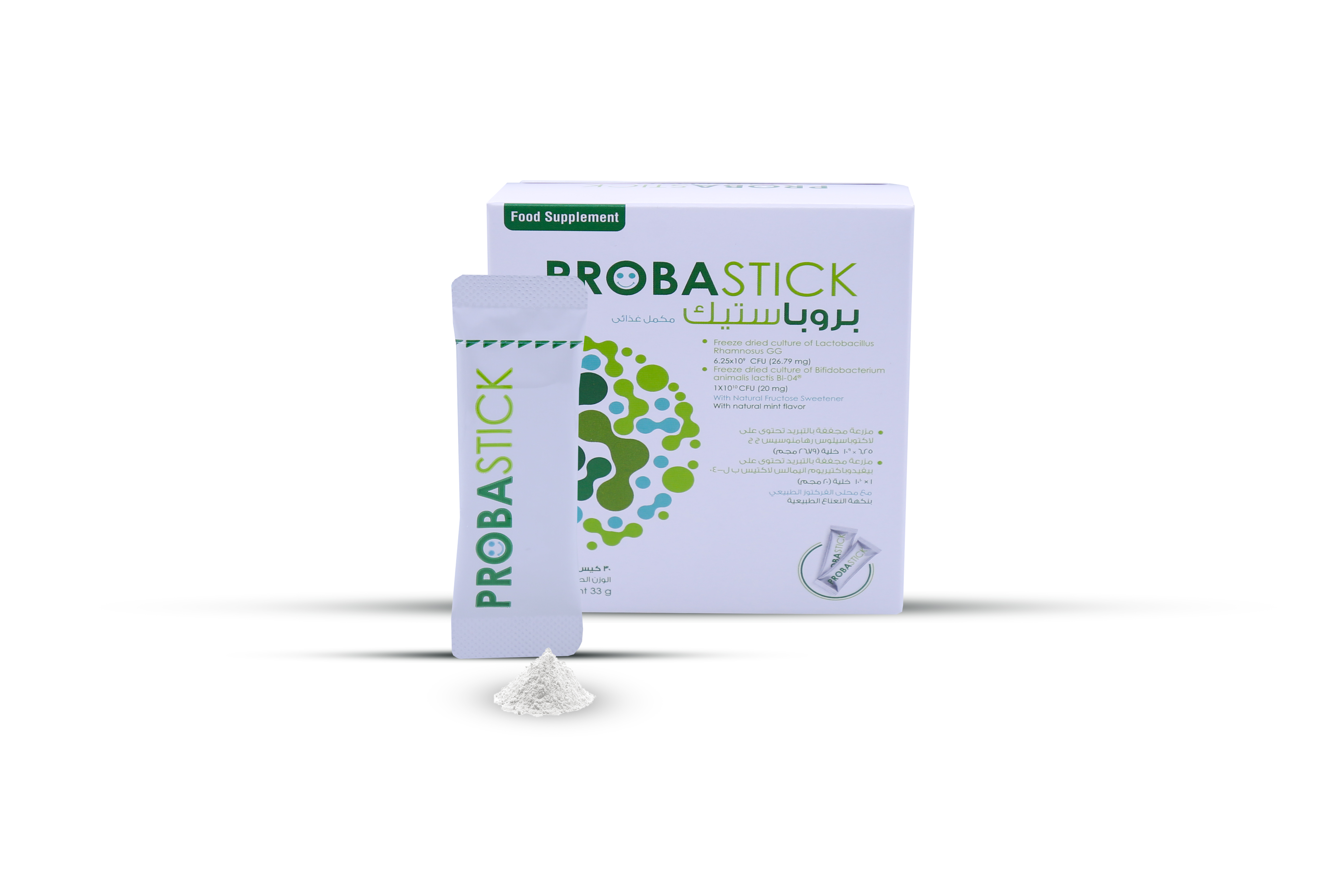  Probastick Probiotic 23.61mg mint Flavor 30 Sachets 