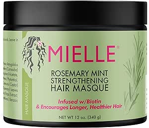  ماسك تقوية الشعر من ميلي - روزماري بالنعناع-Mielle Rosemary Mint Strengthening Hair Mask 