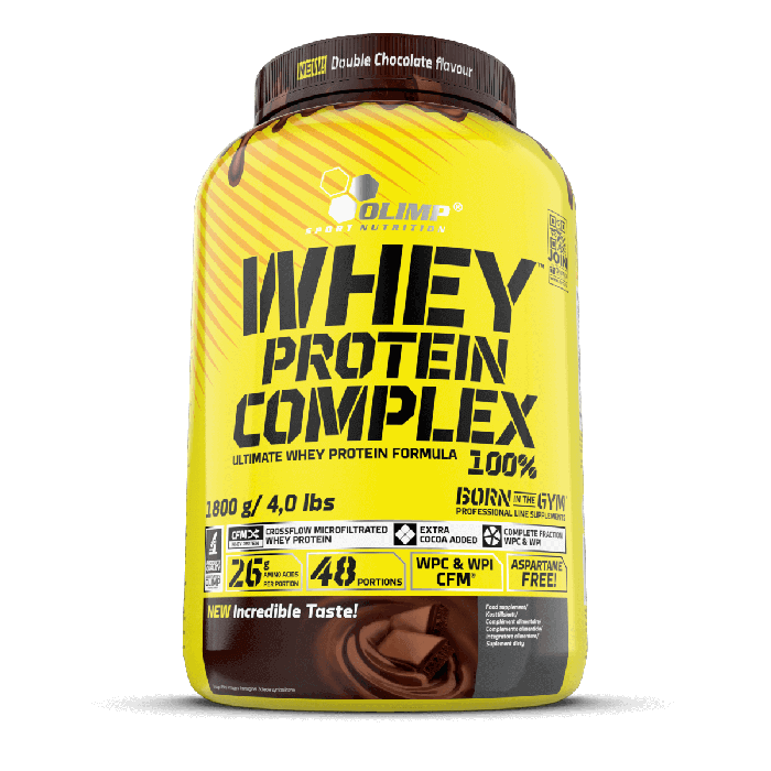  Olimp Whey Protein Complex 2.27 kg Double Chocolate Flavor 