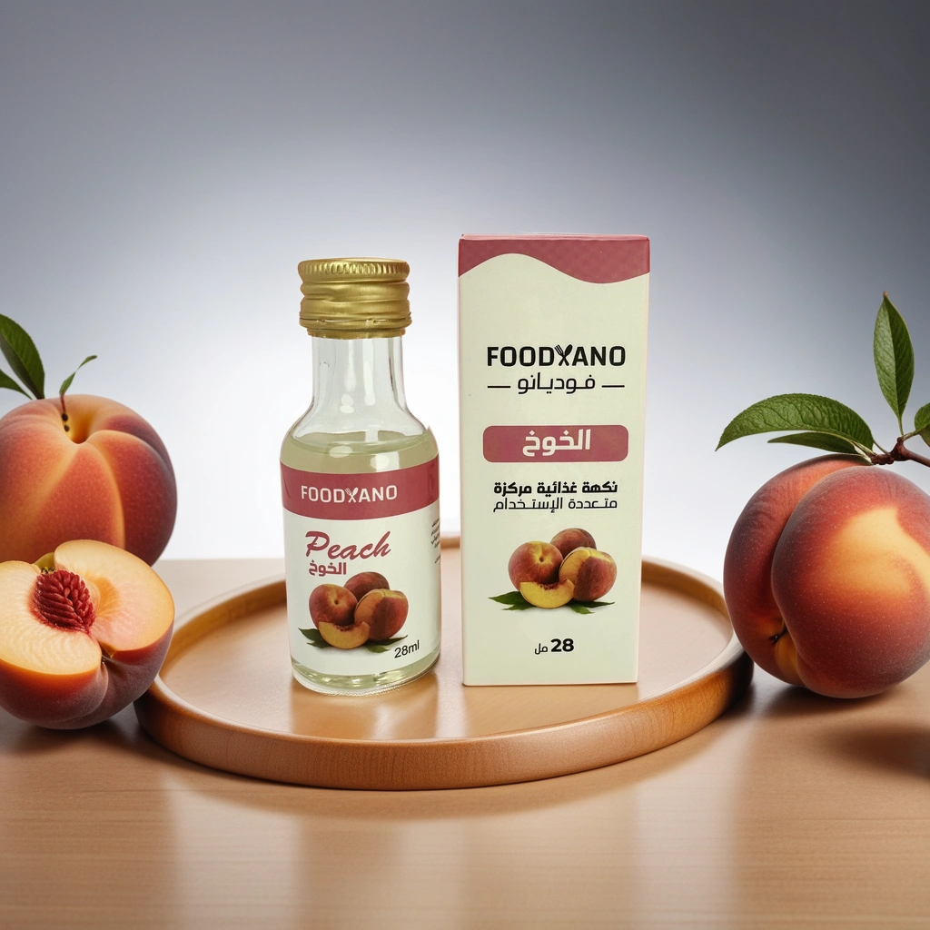  فوديانو نكهة الخوخ 28 مل-FOODYANO PEACH FLAVOR LIQUID 28ml 