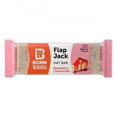  بورن وينر فلابجاك تشيز كيك بالفراولة 100 جرام-Born Winner Flapjack Strawberry  Cheesecake 100g 