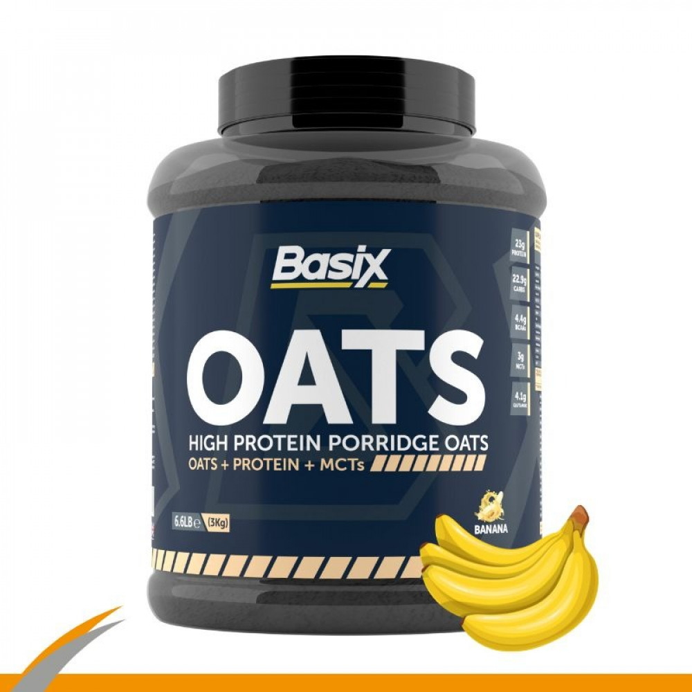  Basix Oats Banana Flavor 3 kg 