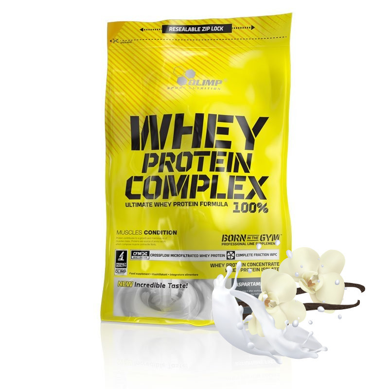  مكملات البروتين المركزة من أوليمب مركب بروتين مصل اللبن 100% 700 جرام-Protein Supplement Concentrate Olimp Whey Protein Complex 100% 700g 