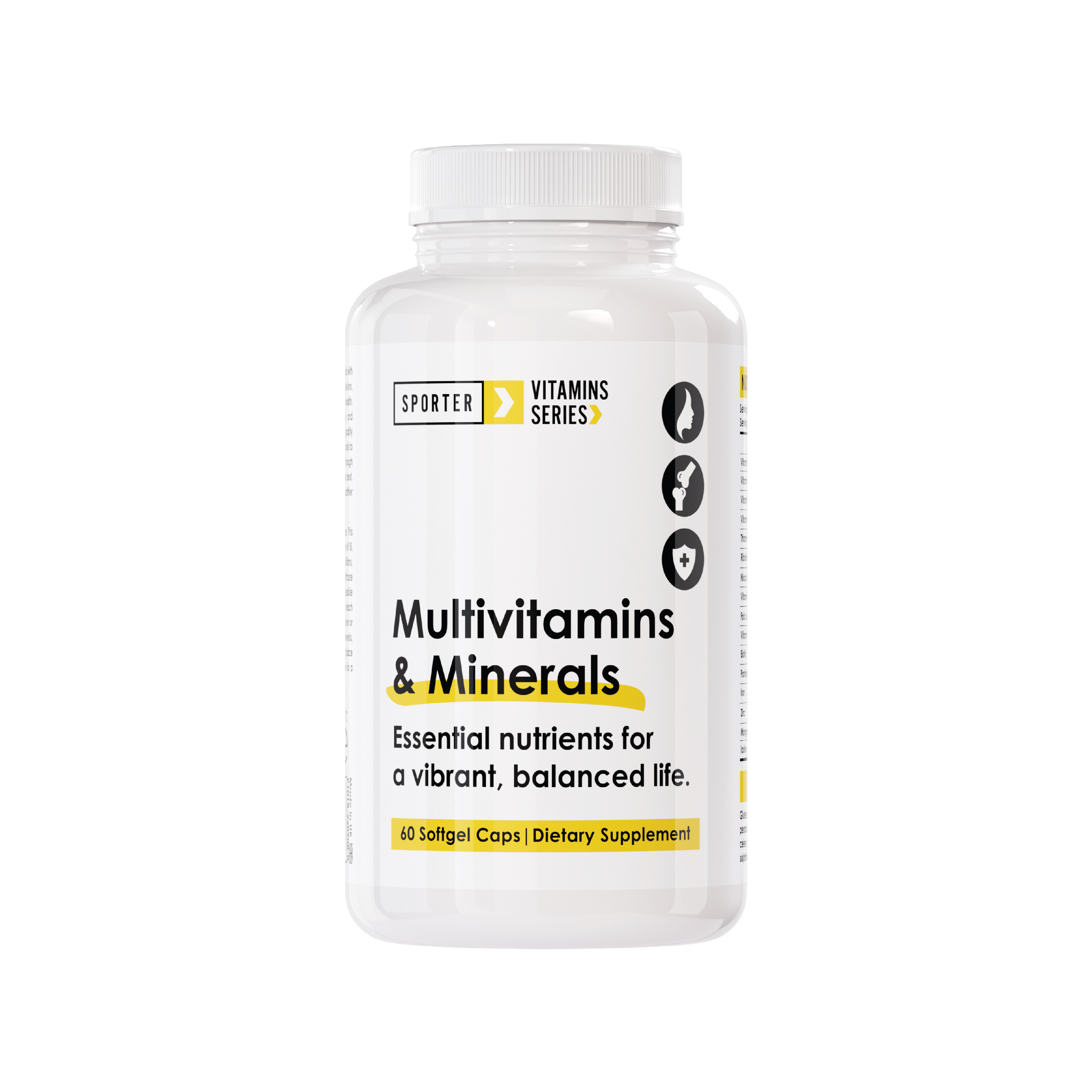  سبورتر - فيتامينات ومعادن متعددة | يوديد البوتاسيوم - Sporter - MultiVitamins and Minerals | Potassium Iodide 