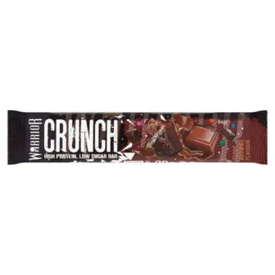  واريور كرانش - ألواح عالية البروتين 64 جم براوني فادج-Warrior Crunch - High Protein Bars -Fudge Brownie 64 GM 