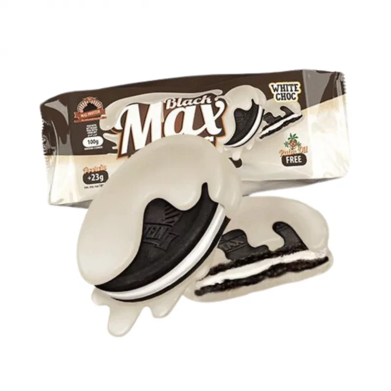  بلاك ماكس بنكهة الشيكولاتة البيضاء 100 جم  - BLACK MAX TOTAL CHOC WHITE CHOC 100GM 