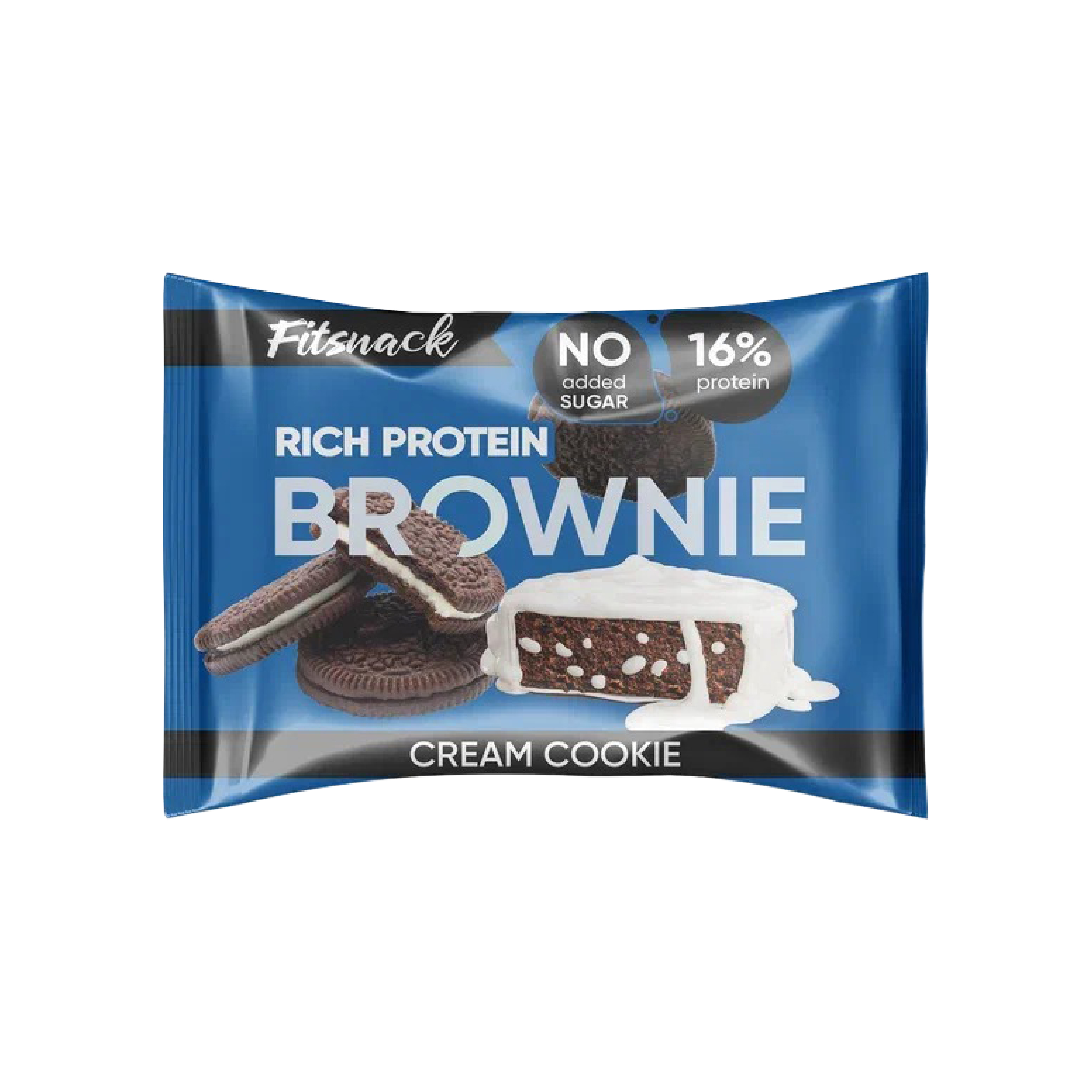  فيت سناك كيك براوني كوكيز – 50 جم - Fitsnack Brownie Cookies – 50 gm 