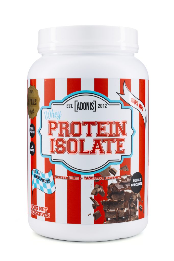  بروتينات مصل اللبن أدونيس جير معزولة بالشوكولاتة المزدوجة-Adonis Gear Whey Proteins Isolate Double Chocolate 