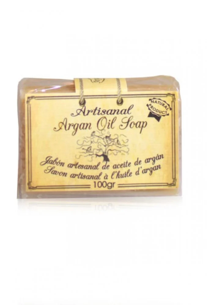  صابون زيت الارجان 100 جرام-Natural Argan Oil soap 100 grams 