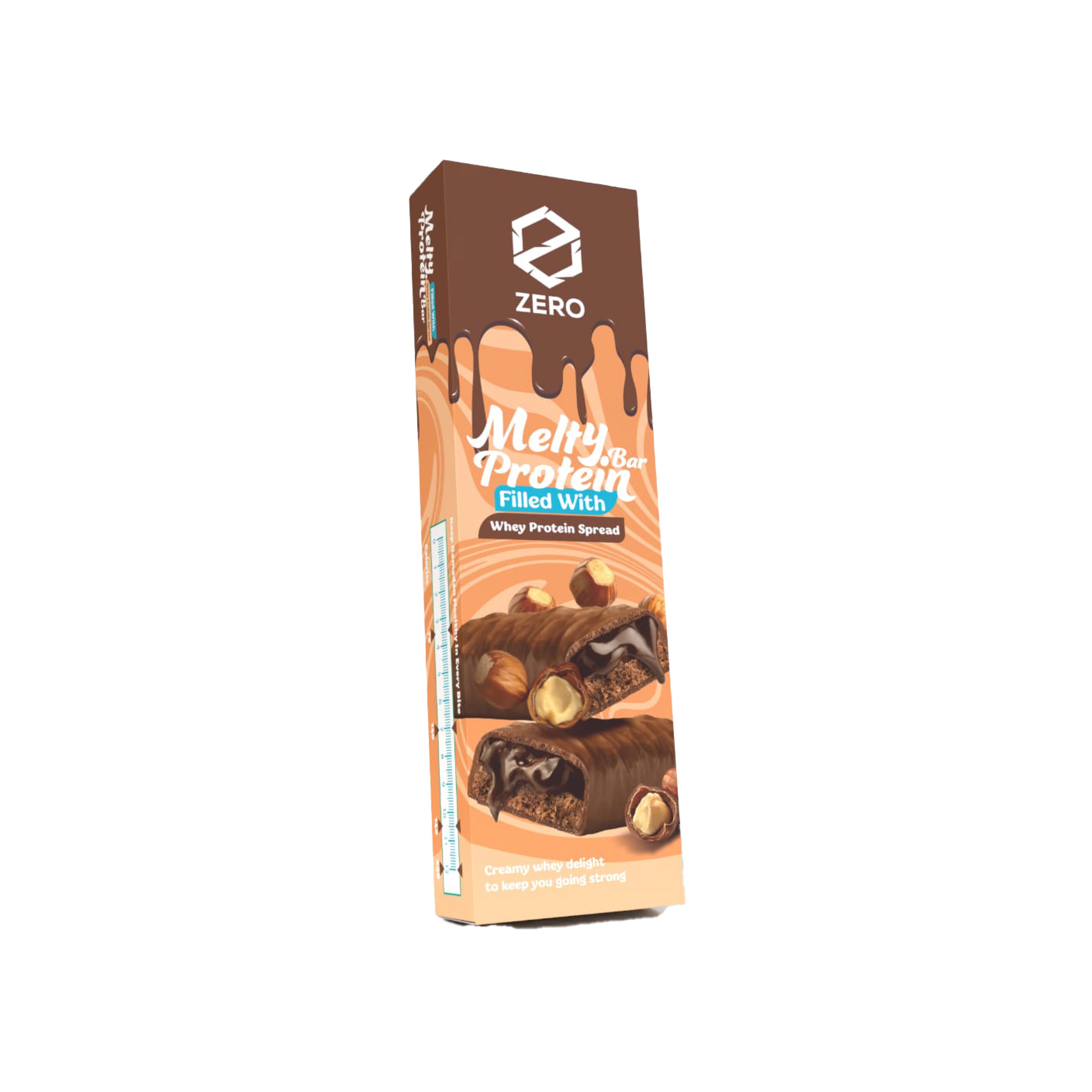 ميلتي بروتين بار زيرو بحشوة النوتيلا – 70 جم Melty Protein Bar Zero with Nutella Filling – 70g 