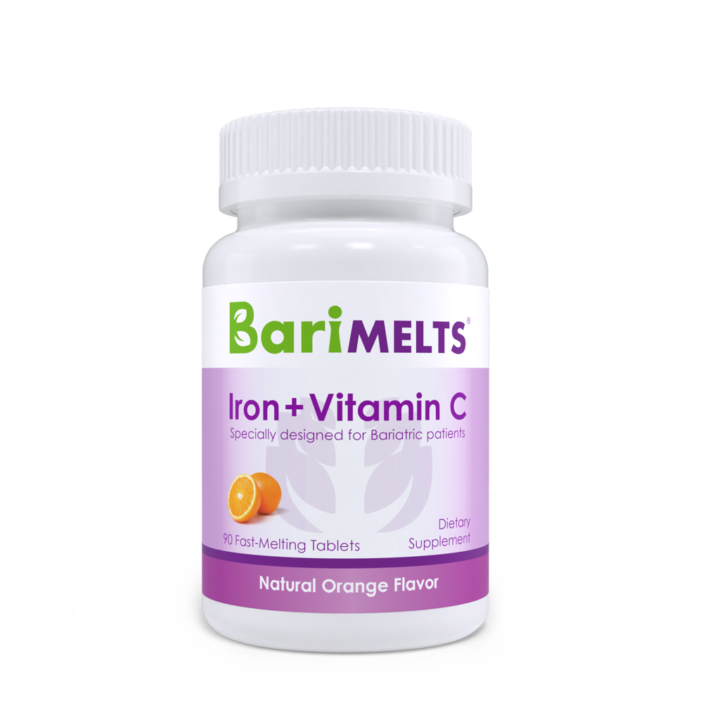  باريملتس حديد مع فيتامين ج-Barimelts Iron + Vit C 90 Fast Melting Tablets 