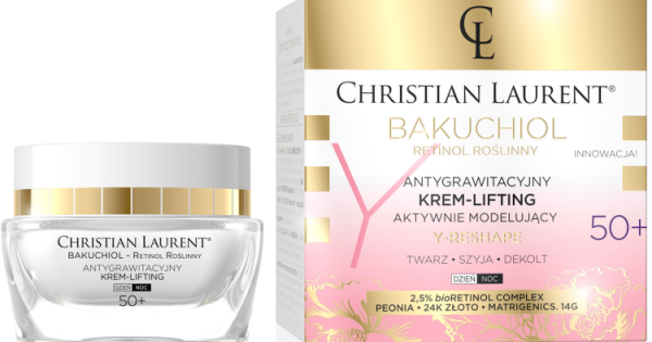  كريستيان لوران باكوتشيول 50+ كريم رفع مضاد للجاذبية ليلا ونهارا 50 مل - Christian Laurent Bakuchiol 50+ Anti Gravity Lifting Cream Day and Night 50ml 