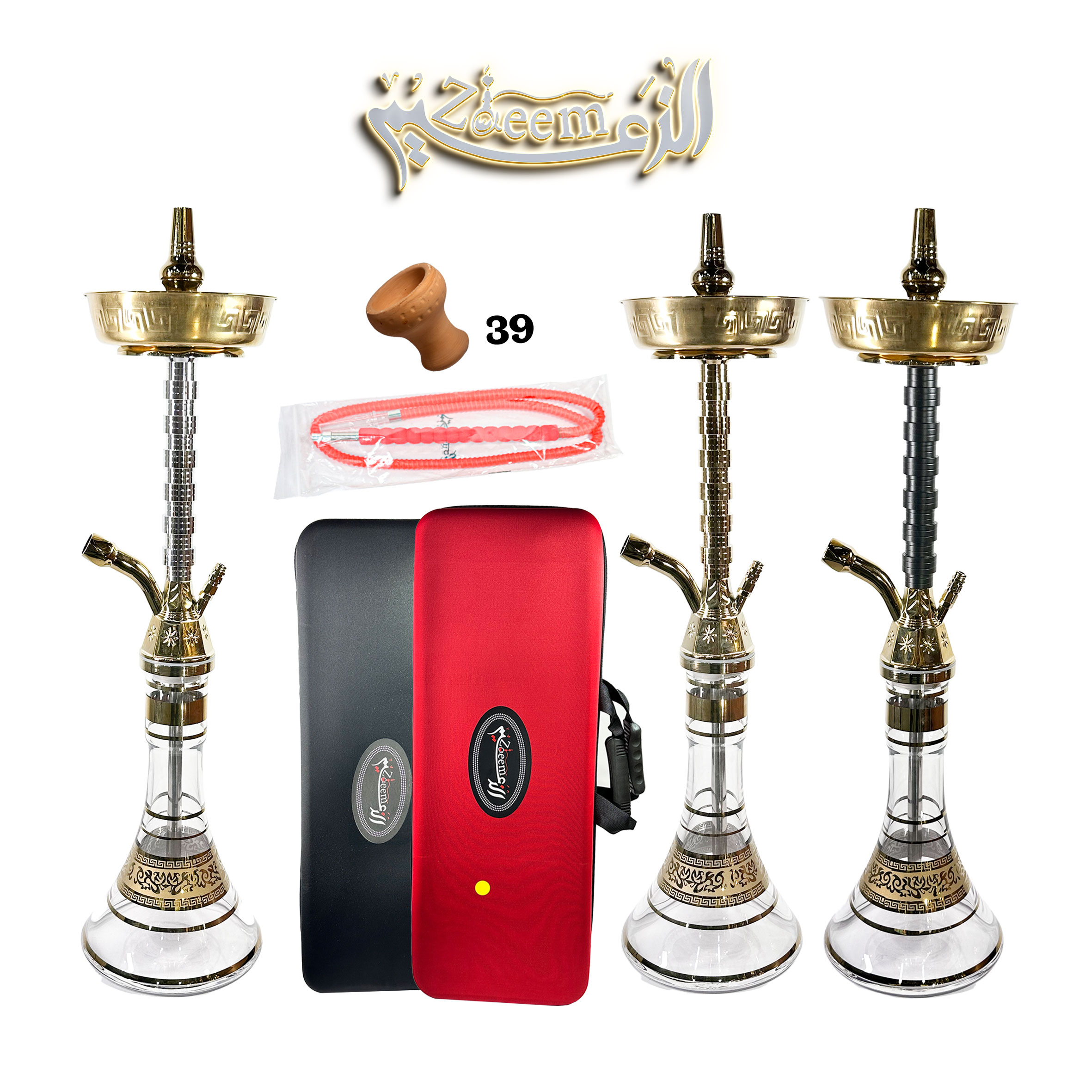 شراء شيشه تقليديه الزعيم تونسي مقاس 30 (39) - العلمين الذهبي للشيش