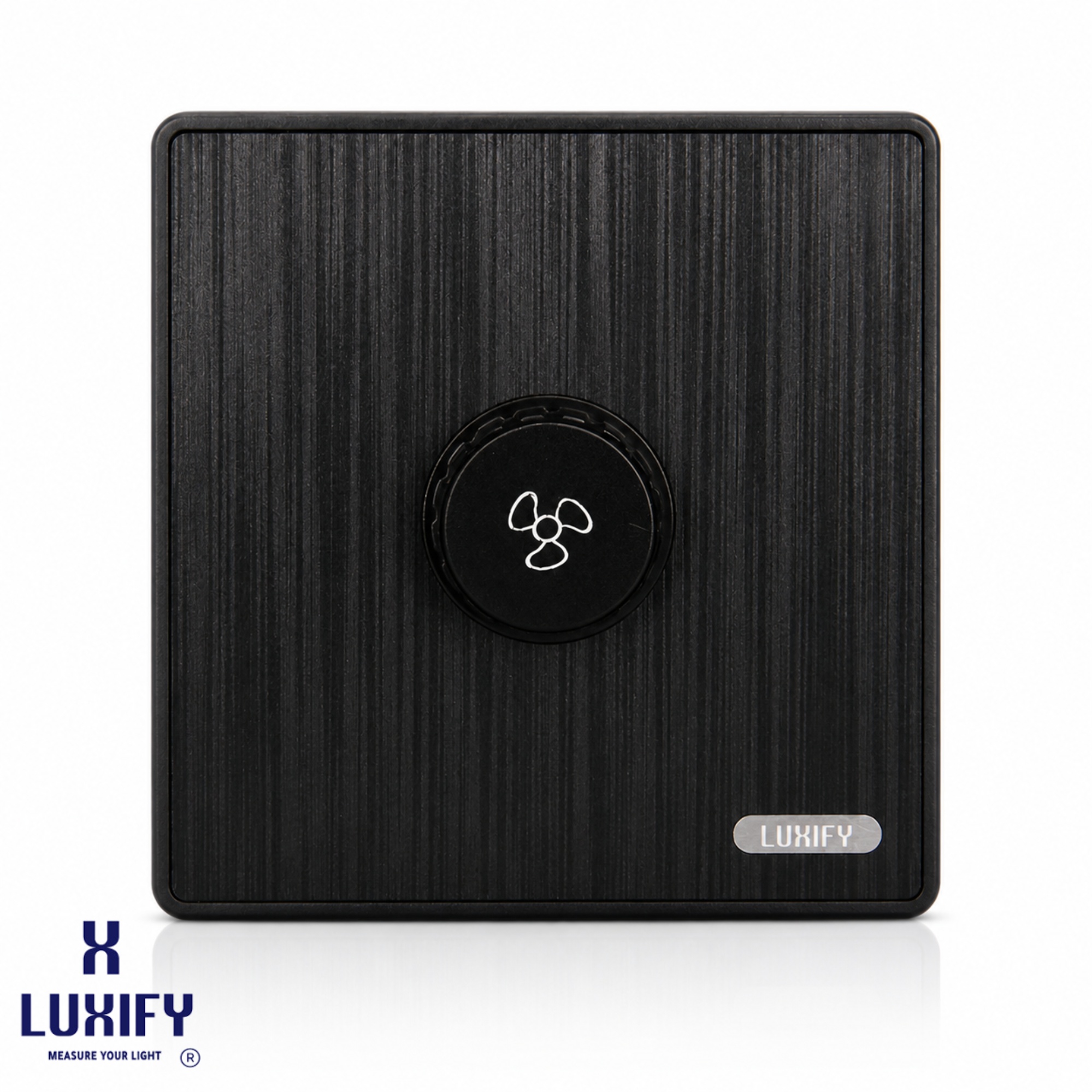 مفتاح مروحة 250 وات أسود LUXIFY