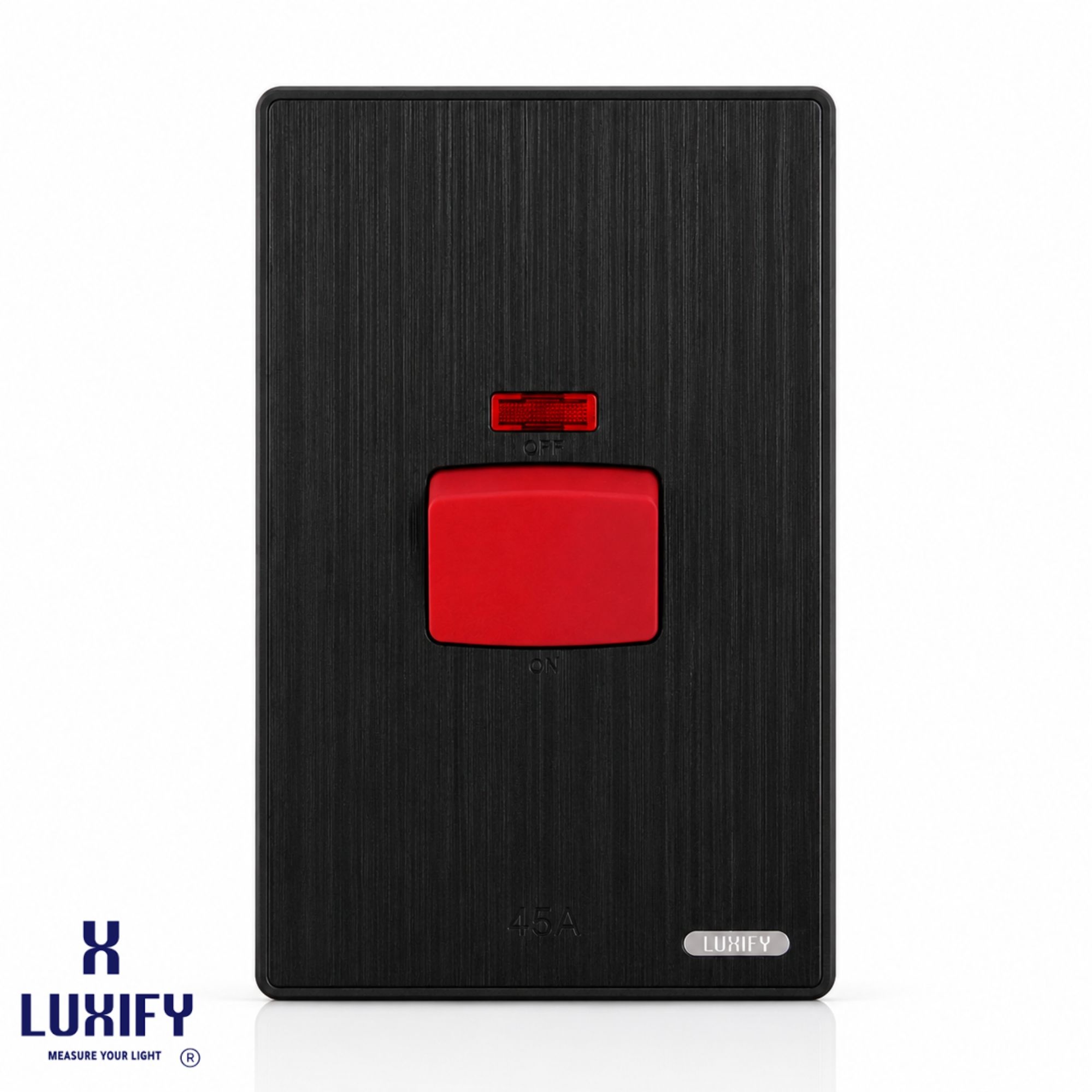 تسكيرة 7×7 أسود LUXIFY