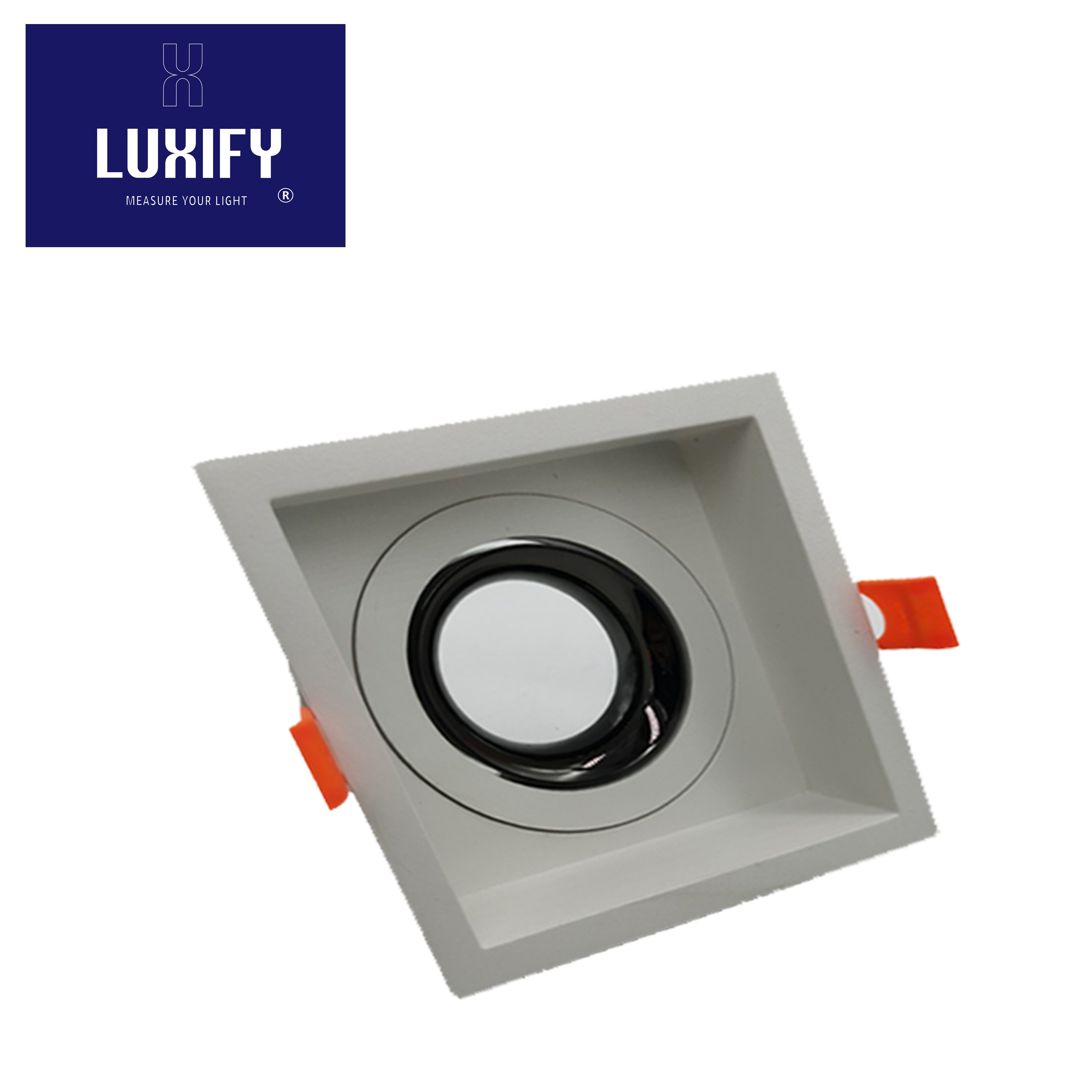 مانع توهج مفرد ابيض ALUMINUM +UV | LUXIFY