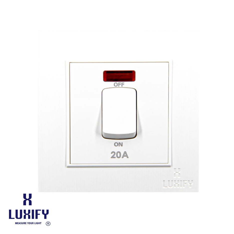 Geyser Switch 20A White