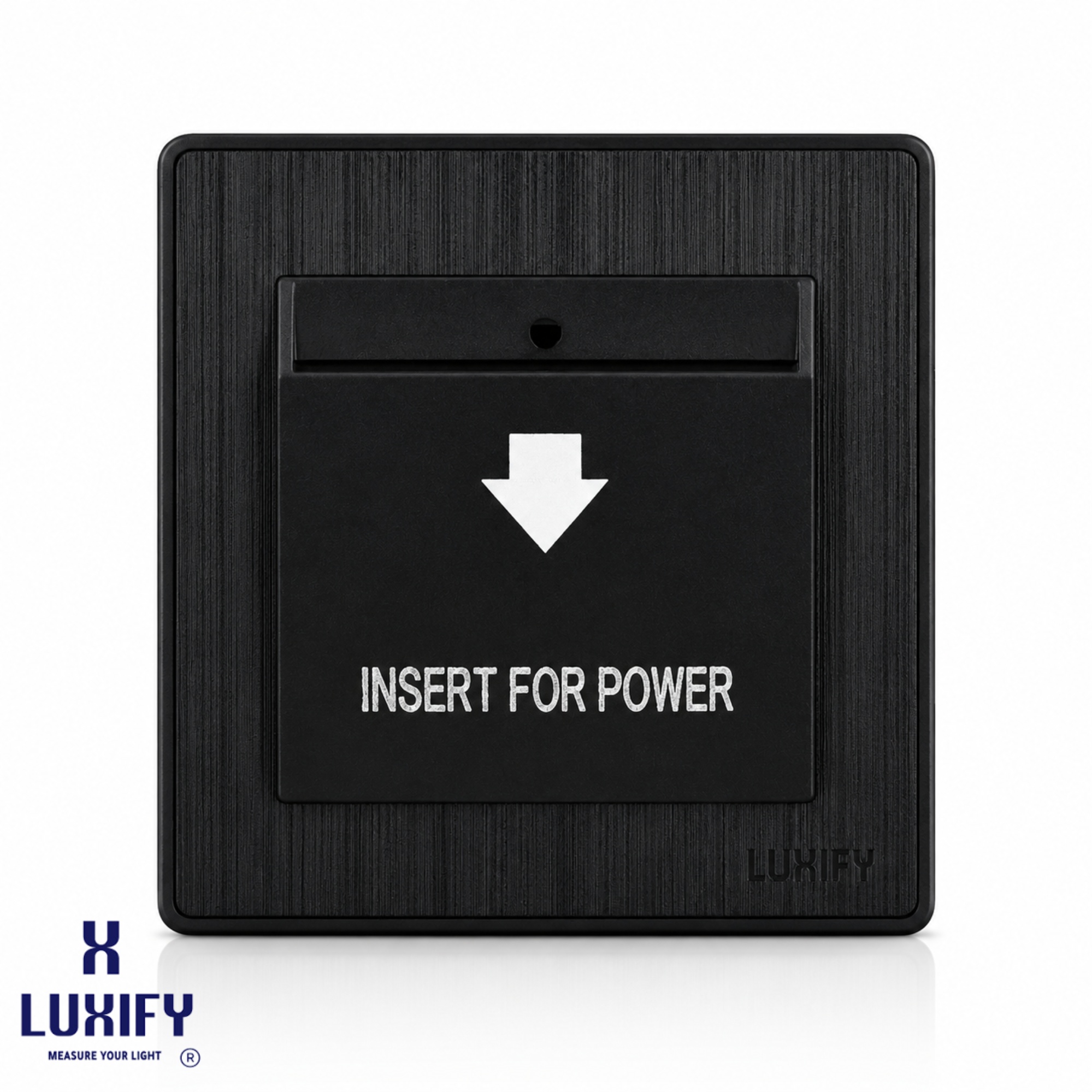 مفتاح كرت أسود LUXIFY