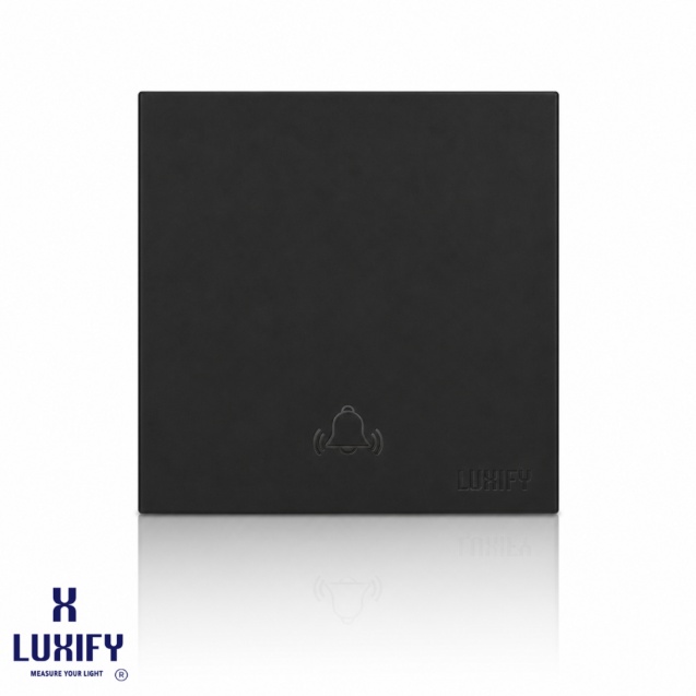مفتاح جرس سليم أسود LUXIFY