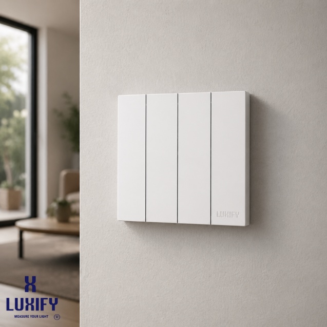wall 4 button switch