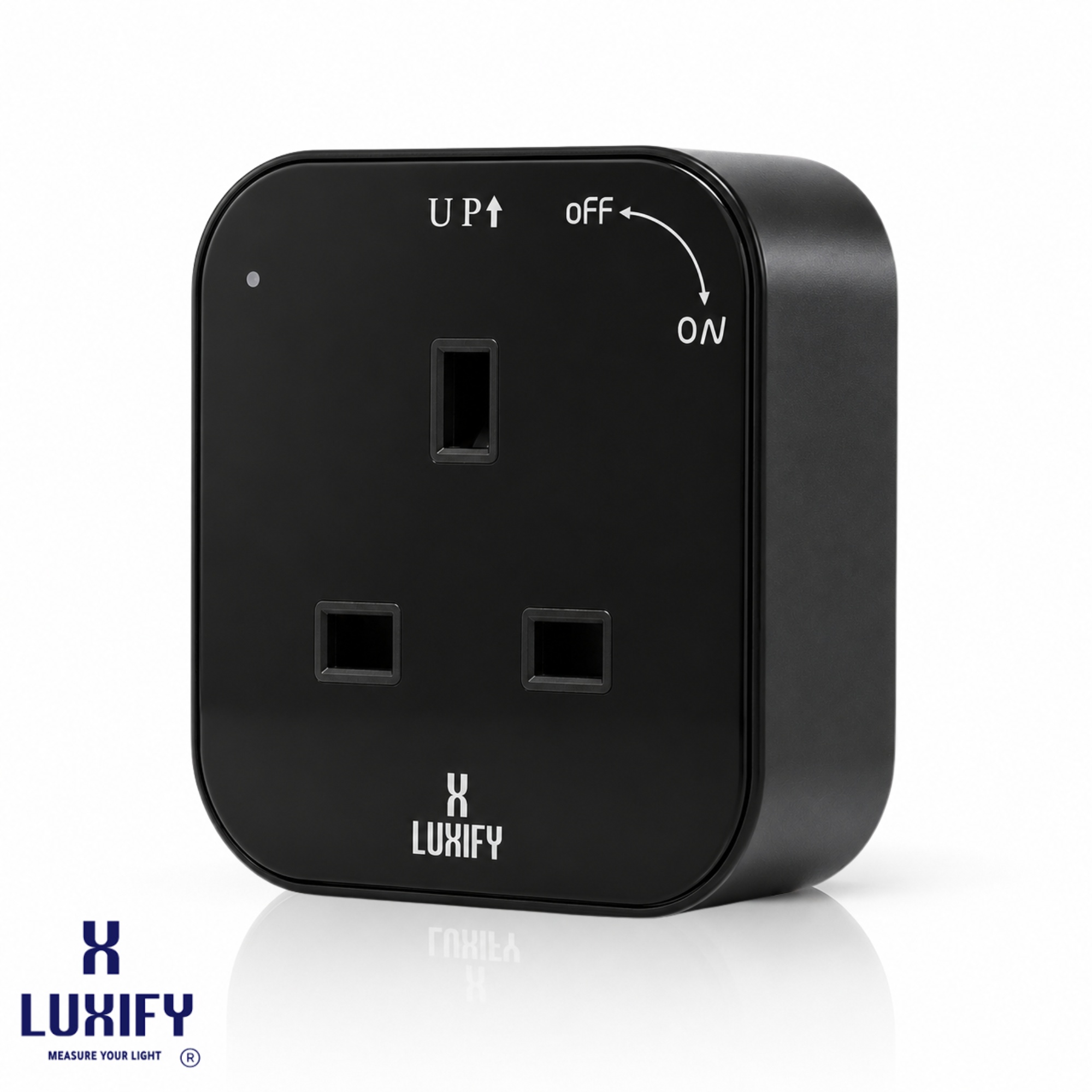 فيش مسطرة أسود 13 أمبير LUXIFY 407