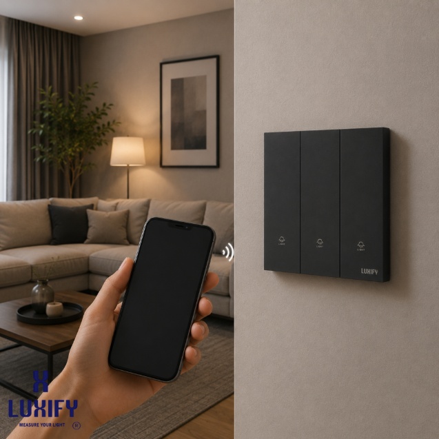 مفتاح ذكي WiFi 3 أزرار