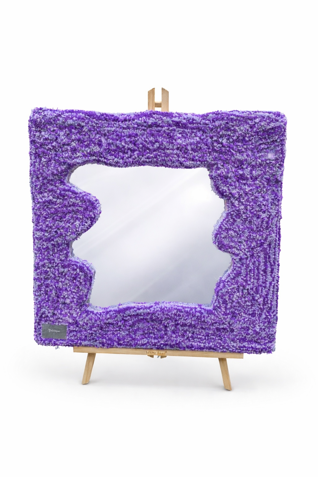 Violet Wave Mirror