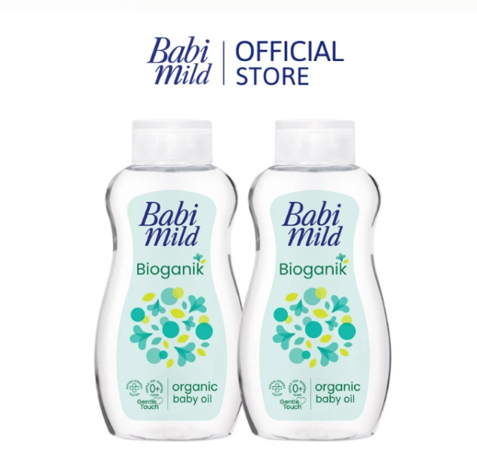   BABI MILD زيت عضوي لترطيب البشرة للاطفال بايوجانيك 