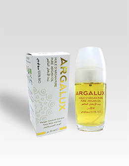  زيت الأرگان التجميلي العضوي ARGALUX – للوجه والجسم والشعر (50ml) المغربي 