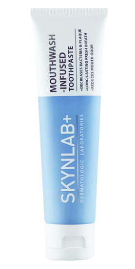  معجون أسنان سكينلاب بلس – بتركيبة غسول الفم (Mouthwash-Infused Toothpaste) 