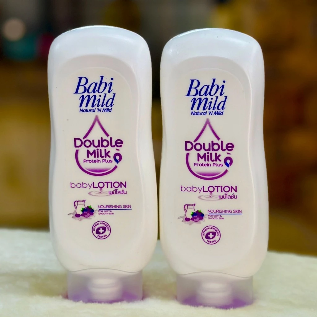   BABI MILD لوشن للأطفال بالحليب المزدوج 
