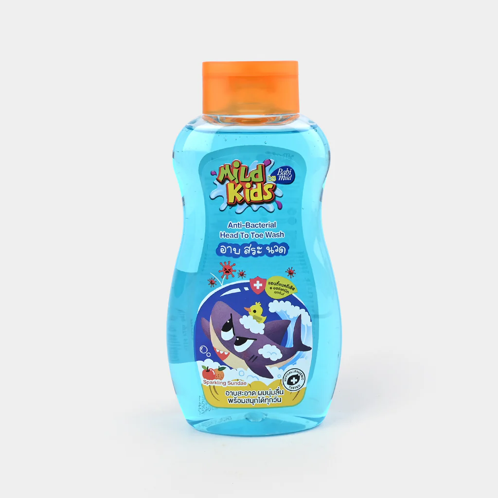   BABI MILD  غسول استحمام للاطفال برائحة السانداي  