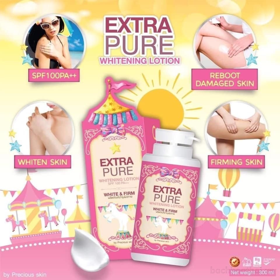  لوشن تبييض الجسم التايلندي فائق النقاء بعامل حماية من الشمس SPF100 Pa++ 