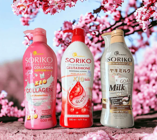  سوريكو لوشن الجسم بحليب الماعز، فيتامين B3 وألفا أربوتين (Soriko Goat Milk Body Lotion with Vitamin B3 & Alpha Arbutin) – 500 مل 