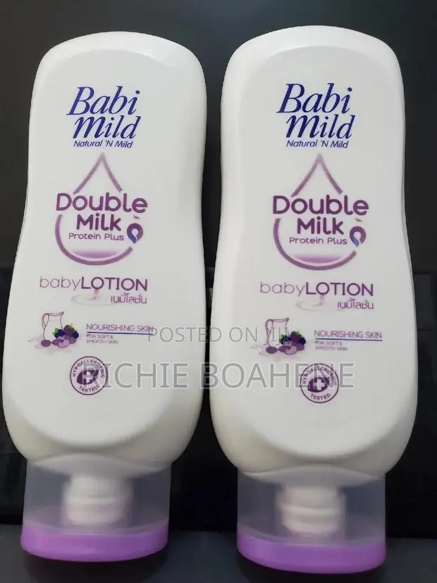   BABI MILD لوشن للأطفال بالحليب المزدوج 
