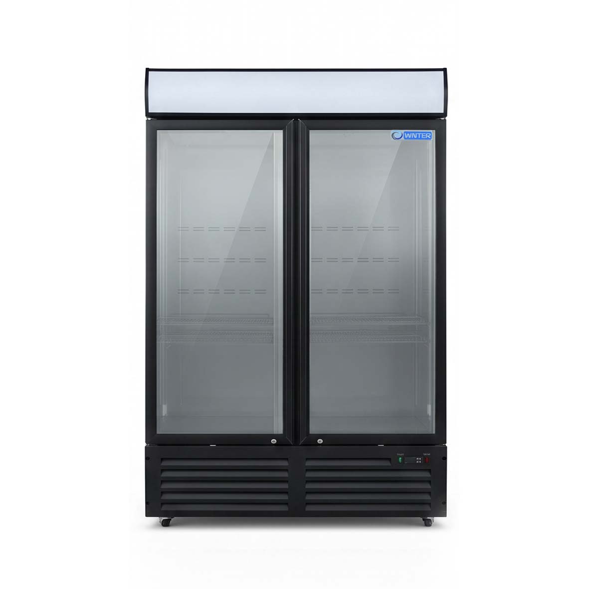   فريزر ذات بابين اسود بسعة 1400 لتر KXD-1330H من ونتر  