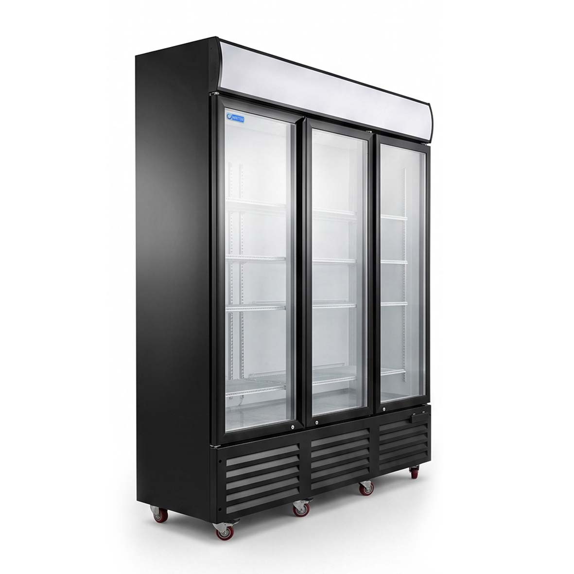  Wnter KXD-1985H Merchandising Freezer, 3 doors - 2000L Black 